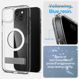 Spigen iPhone 15 Deksel Ultra Hybrid S MagFit Crystal Clear