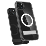 Spigen iPhone 15 Deksel Ultra Hybrid S MagFit Crystal Clear