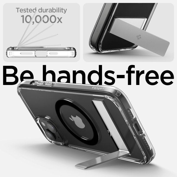 Spigen iPhone 15 Deksel Ultra Hybrid S MagFit Svart