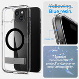 Spigen iPhone 15 Deksel Ultra Hybrid S MagFit Svart