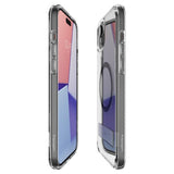 Spigen iPhone 15 Deksel Ultra Hybrid S MagFit Svart