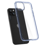 Spigen iPhone 15 Deksel Ultra Hybrid Sky Crystal