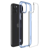 Spigen iPhone 15 Deksel Ultra Hybrid Sky Crystal
