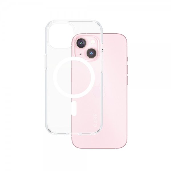 CARE by PanzerGlass iPhone 15 Deksel Urban Combat MagSafe Hvit