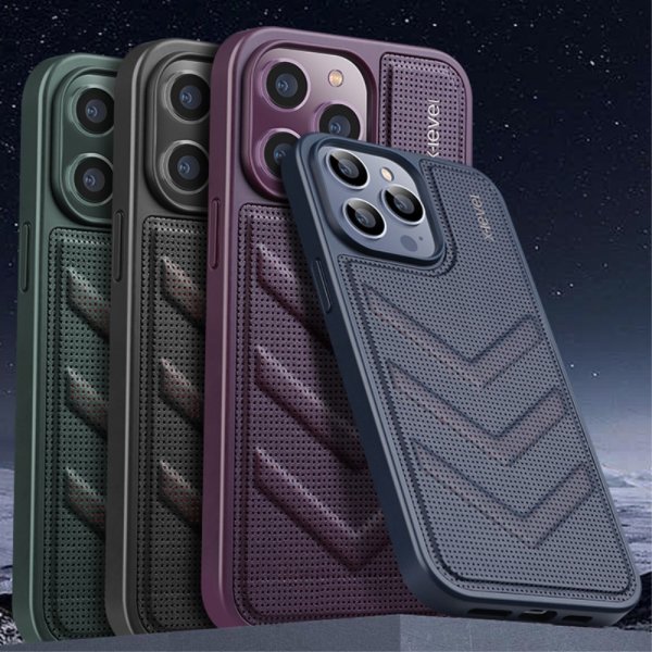 X-Level iPhone 15 Deksel V-shape Grønn