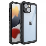 Redpepper iPhone 15 Deksel Vanntett IP68 Svart