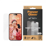 PanzerGlass iPhone 15 Skjermbeskytter Classic Fit