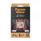 PanzerGlass iPhone 15 Skjermbeskytter Ultra-Wide Fit Privacy EasyAligner