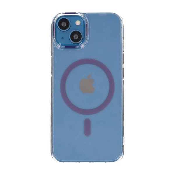 iPhone 15 Deksel TPU MagSafe Lilla