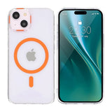 iPhone 15 Deksel TPU MagSafe Oransje