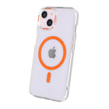iPhone 15 Deksel TPU MagSafe Oransje