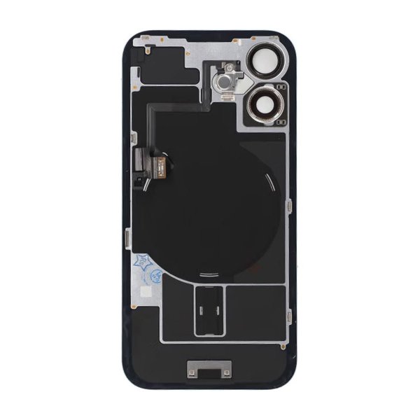 iPhone 16 Baksideglass - Svart