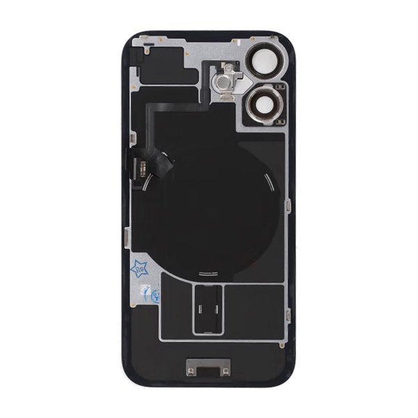 iPhone 16 bakglass - hvit