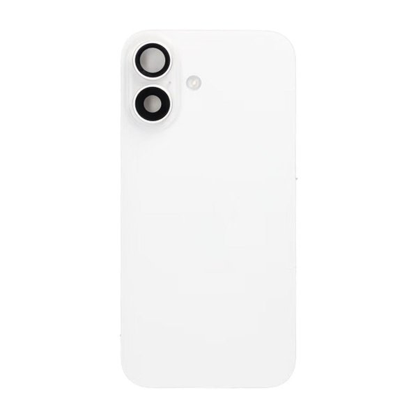 iPhone 16 bakglass - hvit