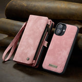 CaseMe iPhone 16 Etui 008 Series Avtakbart Deksel Rosa