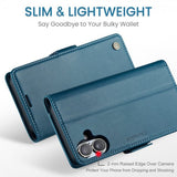 CaseMe iPhone 16 Etui 023 Series Blå