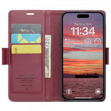 CaseMe iPhone 16 Etui 023 Series Rød