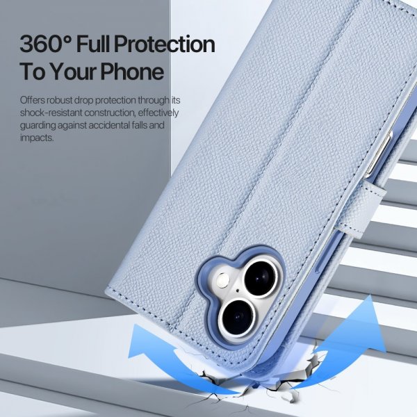 Dux Ducis iPhone 16 Etui 2-in-1 Lawa Series MagSafe Blå