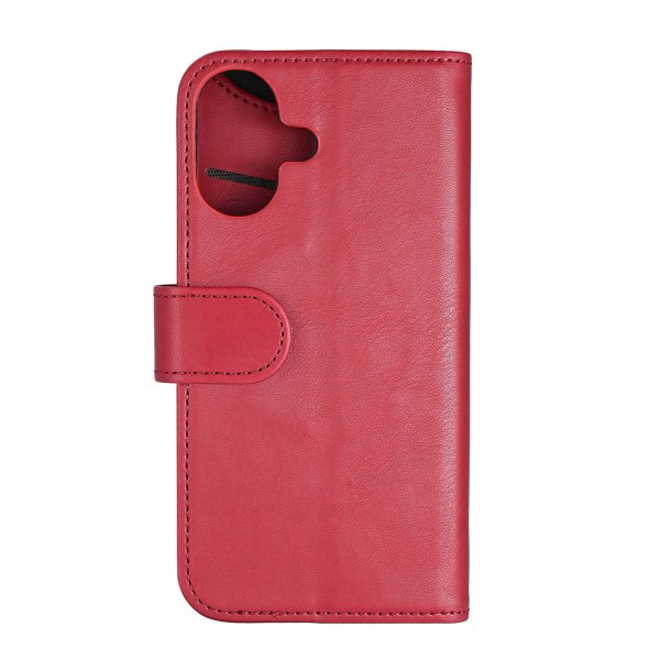 Gear iPhone 16 Etui 3 Kortlomme  Rød