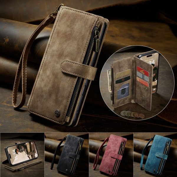CaseMe iPhone 16 Etui C30 Series Brun