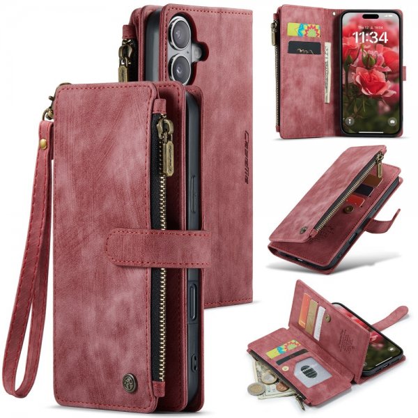 CaseMe iPhone 16 Etui C30 Series Rød