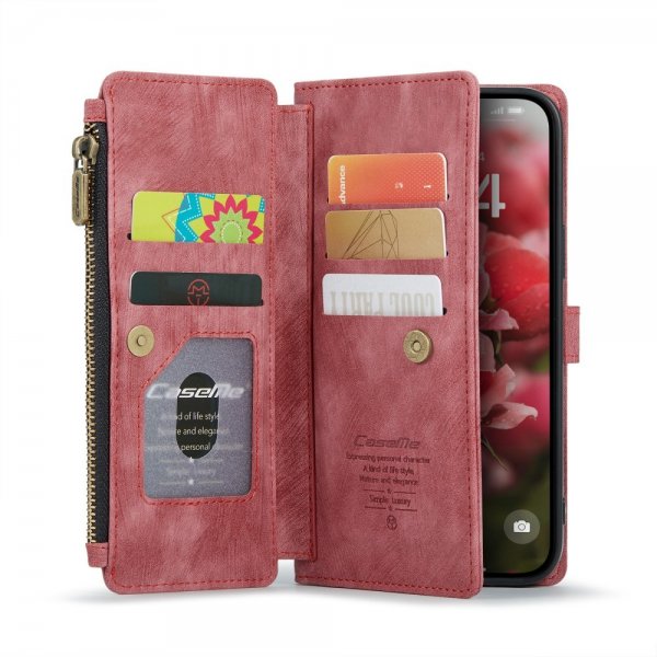 CaseMe iPhone 16 Etui C30 Series Rød