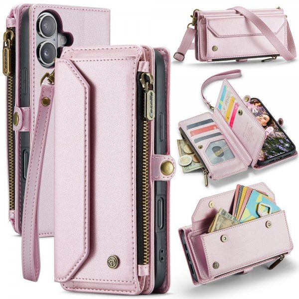 CaseMe iPhone 16 Etui C36 Series Rosa