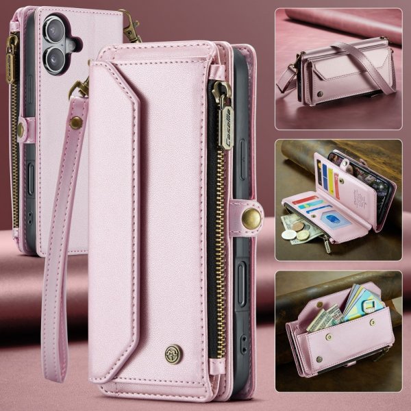 CaseMe iPhone 16 Etui C36 Series Rosa