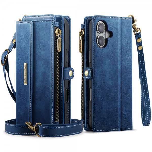 CaseMe iPhone 16 Etui C39 Series Blå