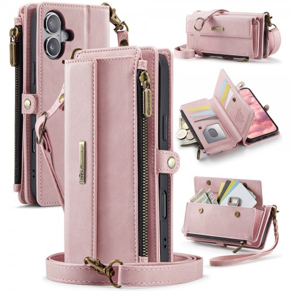 CaseMe iPhone 16 Etui C39 Series Rosa