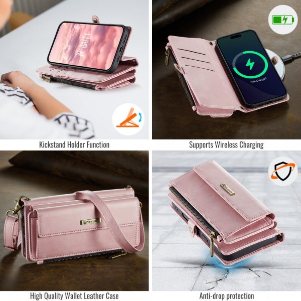 CaseMe iPhone 16 Etui C39 Series Rosa