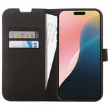 Vivanco iPhone 16 Etui Classic Wallet Svart