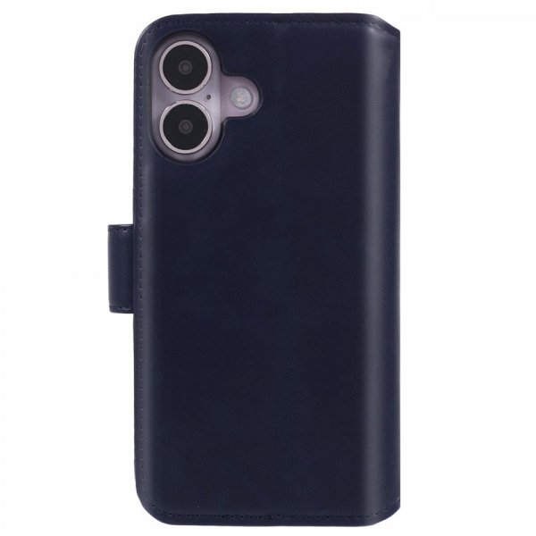 Nordic Covers iPhone 16 Etui Essential Leather Heron Blue