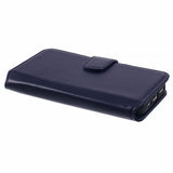 Nordic Covers iPhone 16 Etui Essential Leather Heron Blue