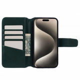 Nordic Covers iPhone 16 Etui Essential Leather Juniper Green