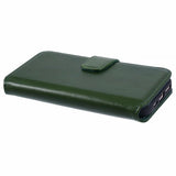 Nordic Covers iPhone 16 Etui Essential Leather Juniper Green