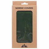 Nordic Covers iPhone 16 Etui Essential Leather Juniper Green