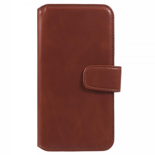 Nordic Covers iPhone 16 Etui Essential Leather Maple Brown