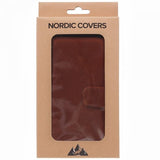 Nordic Covers iPhone 16 Etui Essential Leather Maple Brown