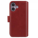 Nordic Covers iPhone 16 Etui Essential Leather Poppy Red