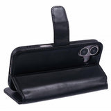 Nordic Covers iPhone 16 Etui Essential Leather Raven Black