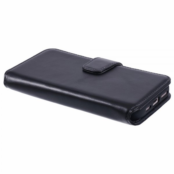 Nordic Covers iPhone 16 Etui Essential Leather Raven Black