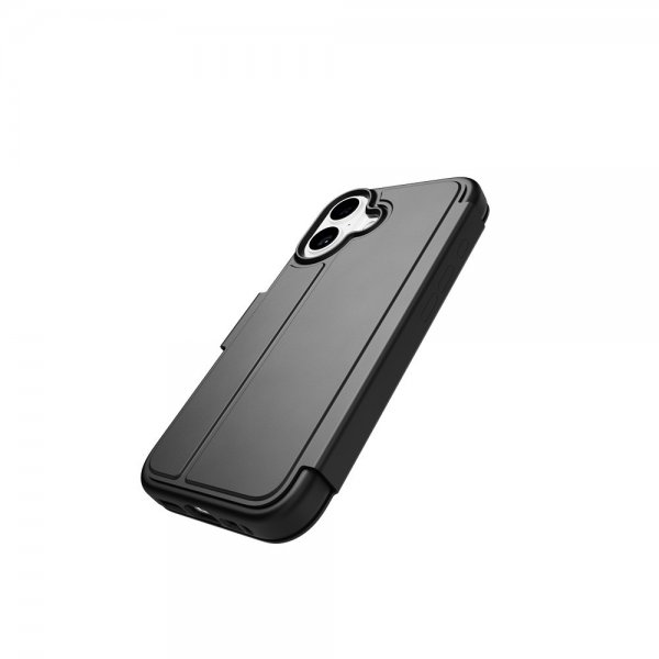 Tech21 iPhone 16 Etui EvoLite Wallet Svart