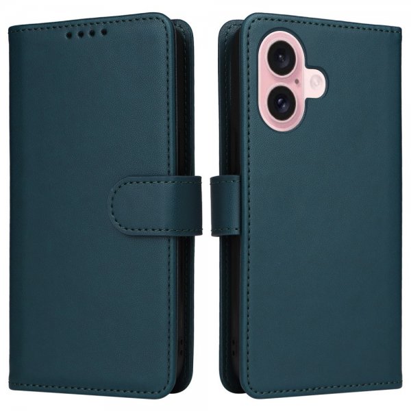 Betopnice iPhone 16 Etui Avtagbart Deksel 005 Blå