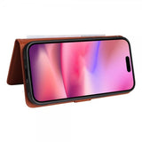 Betopnice iPhone 16 Etui Avtagbart Deksel 005 Brun