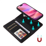 Betopnice iPhone 16 Etui Avtagbart Deksel 005 Svart