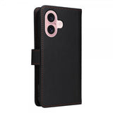 Betopnice iPhone 16 Etui Avtagbart Deksel 005 Svart