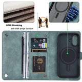 VILI iPhone 16 Etui Avtagbart Deksel GV Series MagSafe Grønn