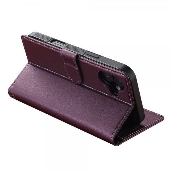 Lc.Imeeke iPhone 16 Etui Avtagbart Deksel L2 Series MagSafe Lilla