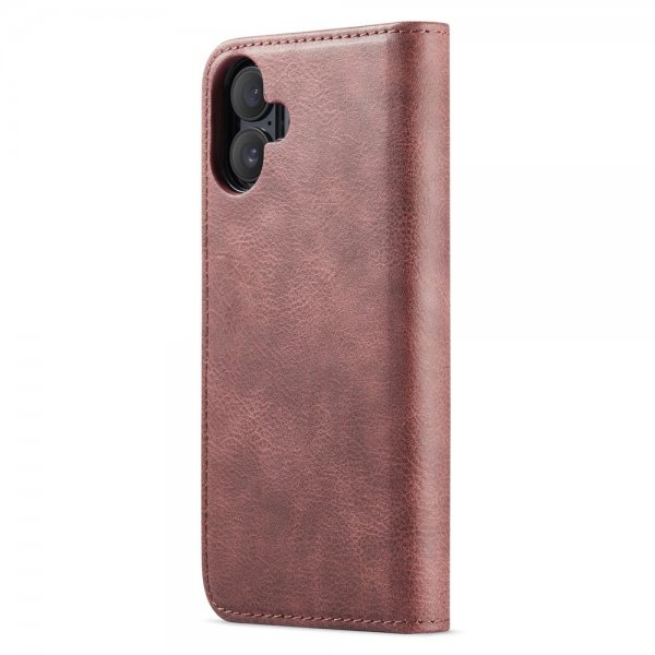 Dg.Ming iPhone 16 Etui Avtagbart Deksel Rød